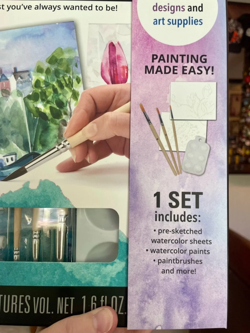 DIY Kit - The Art of Watercolor Painting - Brand New - Arts & Crafts Activity - Picture 4 of 9